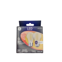 Led light bulbs 40W (3.5W) dimmable fixtures ceiling fans clear soft white  2pk - £7.90 GBP