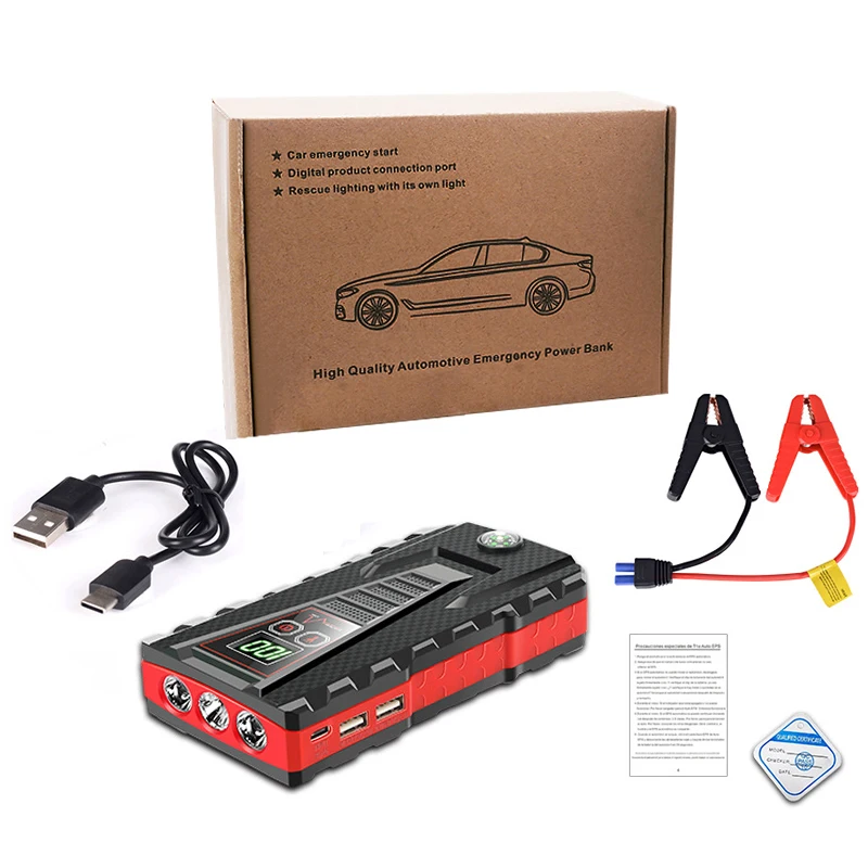 Car Jump ter Power Bank 22000mAh 12V Output Portable Emergency t-up Charger for  - £126.53 GBP