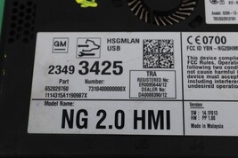 Chevy Cadillac Buick GMC NG-2.0 HMI Infotainment Display Control Module 23493425 image 5