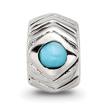 SimStars Reflections Turquoise CZ Bead - £26.97 GBP