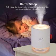 Snow Mountain Humidifier Mini Portable 500m Cool Mist Desktop Personal Air Ultra - £31.81 GBP