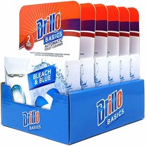 Brillo Basics Bleach &amp; Blue Automatic Toilet Cleaner (6 Packs of 2 Tablets) - £21.15 GBP