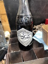Coca Cola 75th Anniversary Full Bottle of Coke-Unopened-1899-1974 Chattanooga - £7.41 GBP