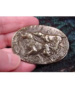 (b-dog-51) 2 Hunting dogs hound BRASS pin pendant dog lover love pointer... - €15,41 EUR