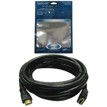 TechCraft 6 ft. High-Speed HDMI 1.4 M/F Extension Cable with Ethernet - ... - $15.00