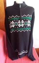 Chaps Sweater 1/4 Zip  Christmas Pattern size xl - $29.99
