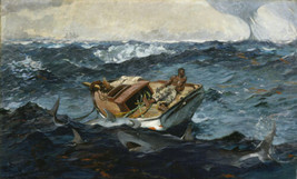 painting Giclee Art Winslow Homer The Gulf Stream Fine Canvas Print - £7.58 GBP+