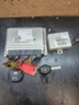 2004 BMW X5 3.0 4x4 DME ECU EWS Key Immobilizer Ignition Set 7536649 image 11