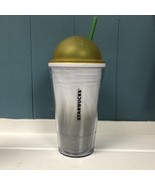 STARBUCKS CHISELED OMBRE COLD CUP YELLOW DOME LID TRAVEL TUMBLER TO GO 1... - $24.23 CAD