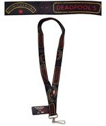 Marvel Deadpool Chimichangas Stretchy ID Holder LANYARD (1in Wide 22in L... - £5.51 GBP