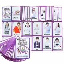 Kids Gifts English Flash Cards Pocket Card Educational Learning Baby Toys For Ch - £14.42 GBP