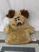 Vintage Russ Hand Puppet Cedric Dog Plush Puppy Brown 1977 1861 Stuffed ... - $14.95