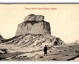 Dome Rock North Platte Valley NE Nebraska DB Postcard R29 - £3.09 GBP