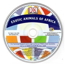 DK: Exotic Animals of Africa (Ages 8-11) (PC-CD, 2007 Ed.) - NEW CD in SLEEVE - £3.98 GBP