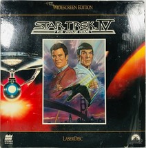 Star Trek IV The Voyage Home - LaserDisc Widescreen Edition LD - 1991 Ed... - £7.74 GBP