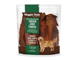 Waggin&#39; Train WT-TBD Delicious Smoked Chicken Jerky with Bone Borth and Tumeric - £34.38 GBP