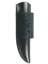 Warlander Leather Sheath - Black Leather 7 1/4&quot; Long - RARE - L@@K !! - $819.87 MXN