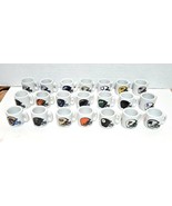 Lot of 30 Vintage 90&#39;s NFL Football Teams Mini Mugs Steelers Dolphins Ch... - $531.03 MXN