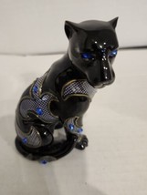 Keith Mallett 2019 Virtuous Black Panther Figurine Hamilton Collection - £31.89 GBP