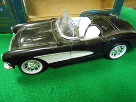 Great Diecast Model Superior CORVETTE 1957 1:24 scale..Pull Back Action - $15.43
