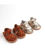 Baby Soft-Sole Sandals, Closed Toe Baby Sandals, Toddler Sandals, Baby Girl shoe - $12.00