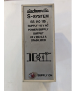 Electromatic S System SS 140 115 Power Supply Output - CARLO GAVAZZI - $176.56 CAD