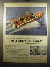 1957 Mercury Mark 75 Outboard Motor Advertisement - Roy Rogers - £14.53 GBP