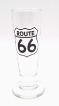 Libbey Glass Route 66 Footed Shooter Shot Glass - $92.54 MXN