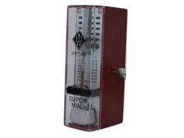 Wittner Taktell Super Mini -Ruby-Red  Key Wound -New - With Extended War... - $1,035.74 MXN