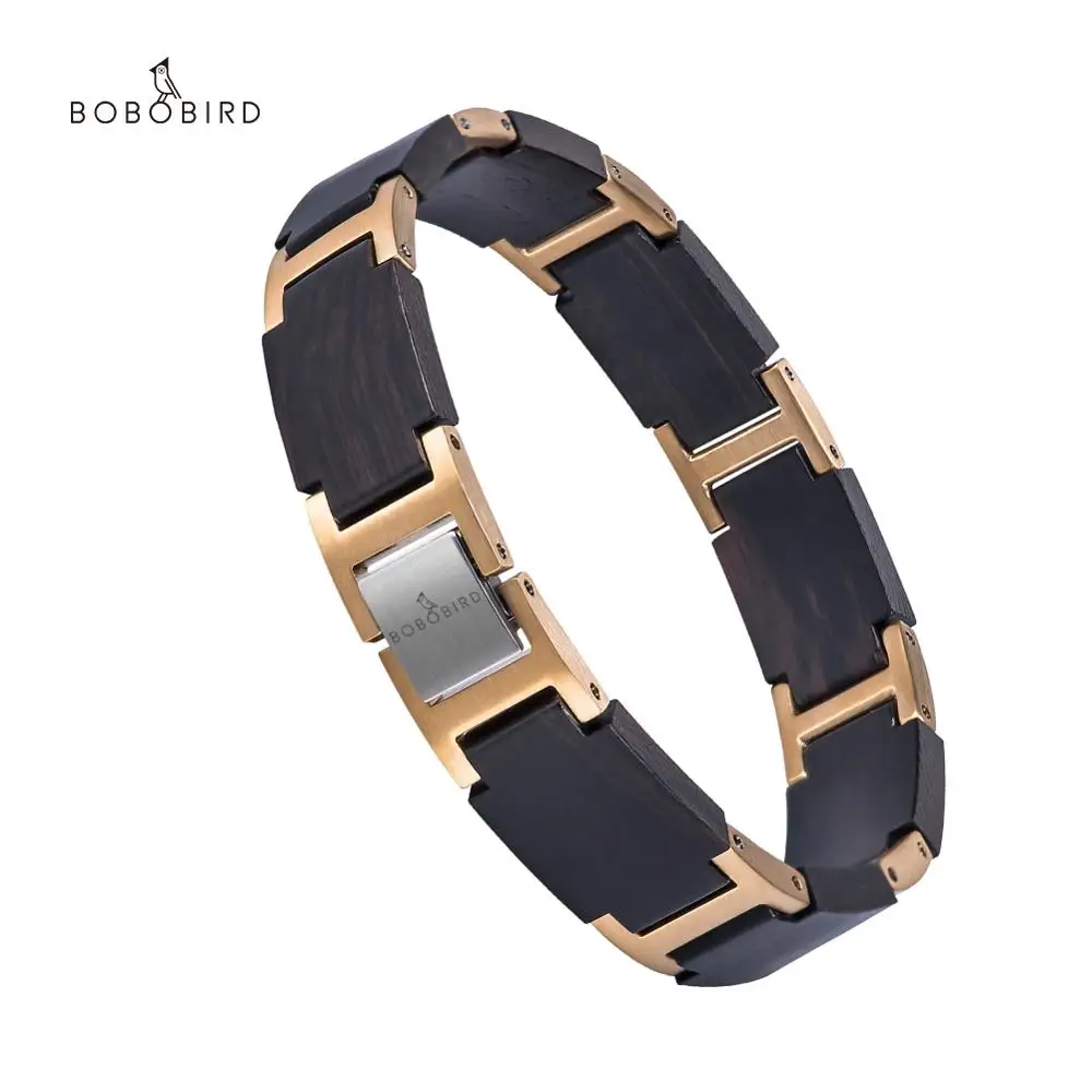 Top Luxury Brand Handmade Wood Bracelet Jewelry Gift Men Women Bangle Wristband  - £32.15 GBP