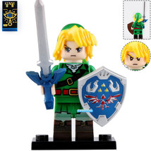 Link Legend of Zelda Minifigure Compatible Lego Bricks Toys - £2.36 GBP