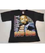 Vintage 2000s Black Lil Bow Wow Kids Shirt Youth XL Double Sided Rap Tee... - £21.89 GBP