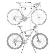 Delta Cycle Two Bicycles Stand Indoor Bicycles Rack for Garage RS6002 - £55.38 GBP