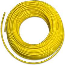 Food Grade 1/4 Inch Plastic Tubing for RO Water Filter System,, 100 Feet, Yellow - £34.36 GBP