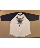 WWE Sting Scorpion Shirt with 3/4 Length Sleeves, Size Large, Vintage 2015 - $18.95 CAD