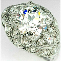 5.00Ct Multiplo Forma Diamanti Finti Abito Grappolo Anello 925 Argento Sterling - £203.52 GBP