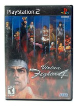 Virtua Fighter 4 (Sony PlayStation PS2, 2002) 100% Complete w/ Manual Go... - $7.91