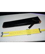 Pickett N-500-ES 12&quot; Slide Rule HI Log/Log 1962 with Black Leather Case ... - $497.77 MXN