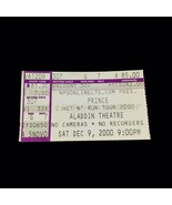 PRINCE R&amp;B POP ICON TICKET STUB 12/09/00 HIT N RUN TOUR ALADDIN THEATRE ... - €166,17 EUR