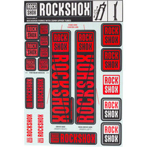 RockShox Decal Kit, 35mm, Red Color Matching Kit - £30.66 GBP