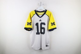 Adidas Boys XL Denard Robinson University of Michigan Football Jersey Wh... - $79.15