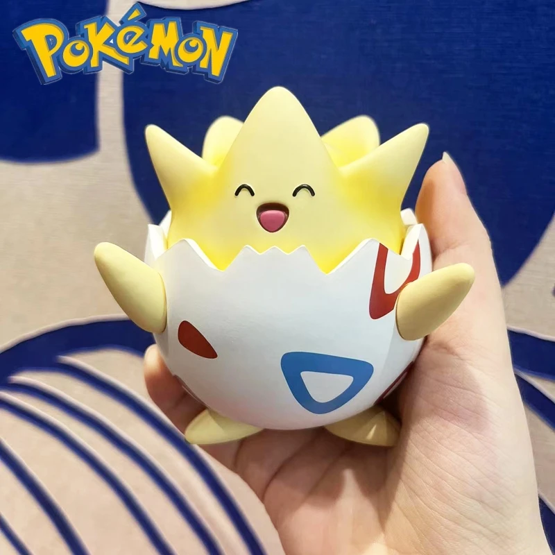 10cm Pokemon Anime Figure Togepi Kawaii Manga Figma Action Figure Doll Model - £18.60 GBP