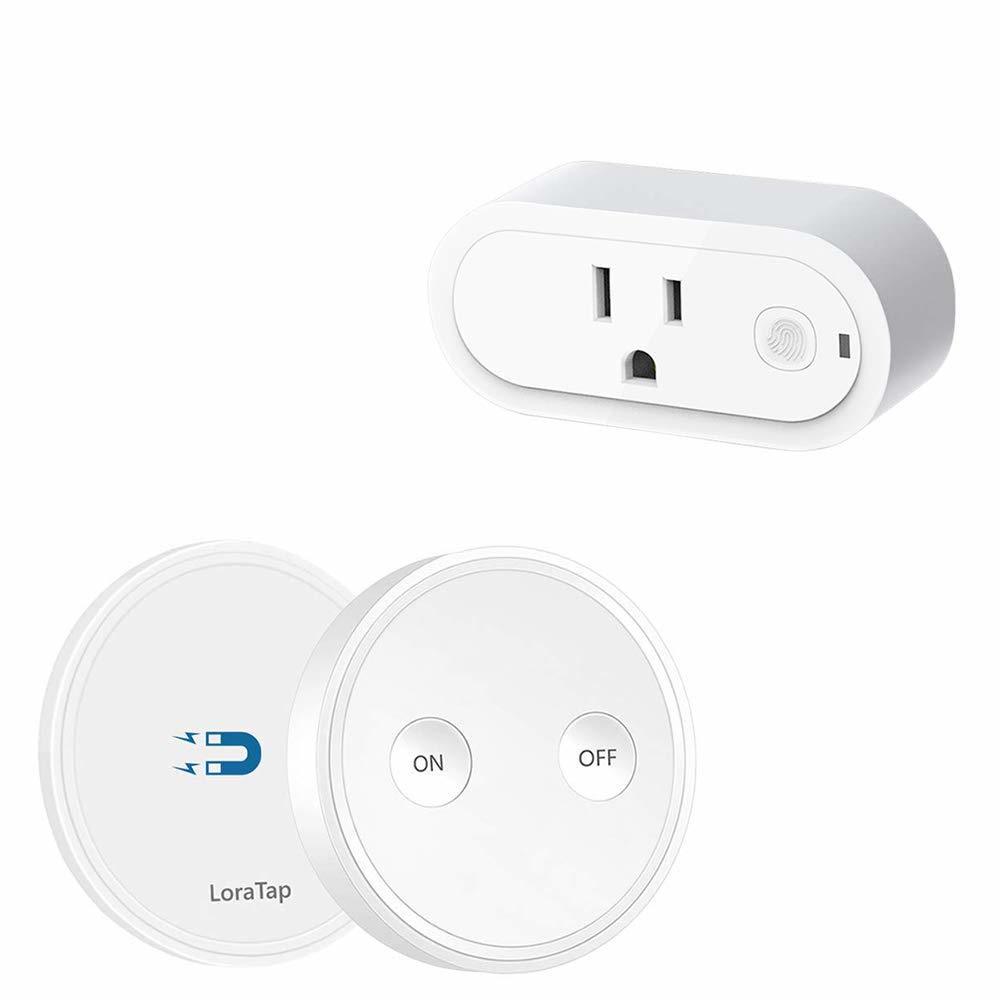 Loratap Remote Control Outlet Plug Adapter With Remote,, No Hub Required. - $35.94