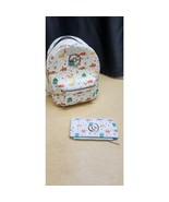 Bioworld Floral Sleeping Pokemon 12&quot; Mini Small Backpack with Matching C... - £35.98 GBP