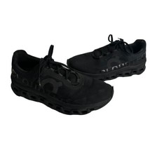 On Cloudmonster Cloudtec Running Shoes Sneakers Black Magnet Mens Size US 10.5 - £39.10 GBP
