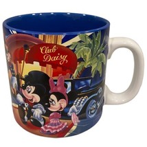 1987 Vintage Disney Mgm Studios Mickey Minnie Mouse Club Daisy Coffee Mug Nwob - $8.56