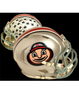 OHIO STATE BUCKEYES BRUTUS BUCKEYE MASCOT RIDDELL SPEED FOOTBALL MINI HE... - £61.91 GBP