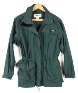 LL Bean Windbreaker Jacket PS Gorpcore Womens Green Full Zip Vintage - $702.07 MXN