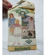Butterick 3086 Cabbage Patch Kids Girls Doll Dress Size 2 - 4 - £7.86 GBP