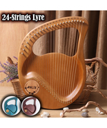 24 Strings Lyre Finger Piano, Pocket Musical Instrument, Premium Thumb P... - $1,469.24 MXN